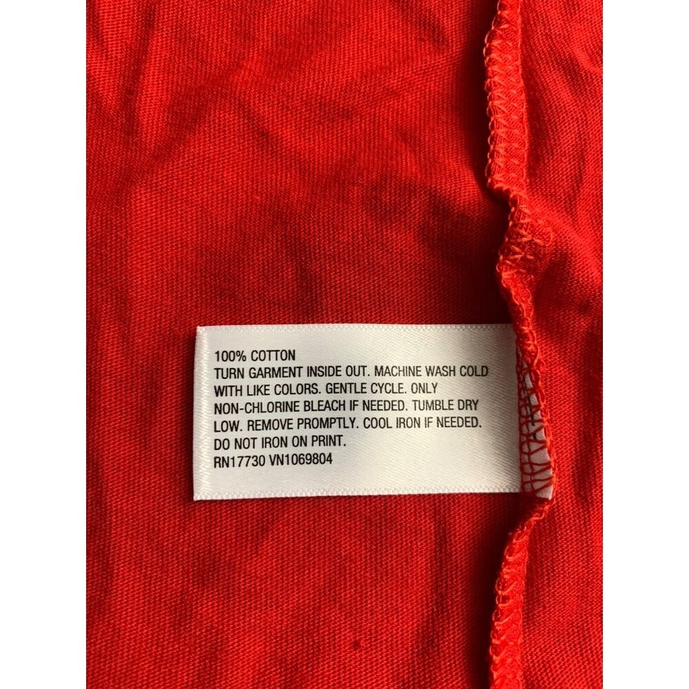 Wondershop Womens Cookie Crew Red Short Sleeve T-Shirt Christmas Top Size Large - Picture 11 of 11
